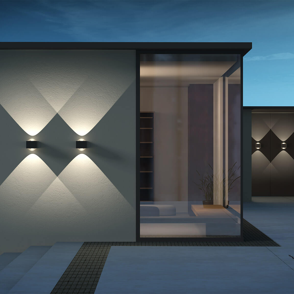5085 Up & Down LED Wandleuchte