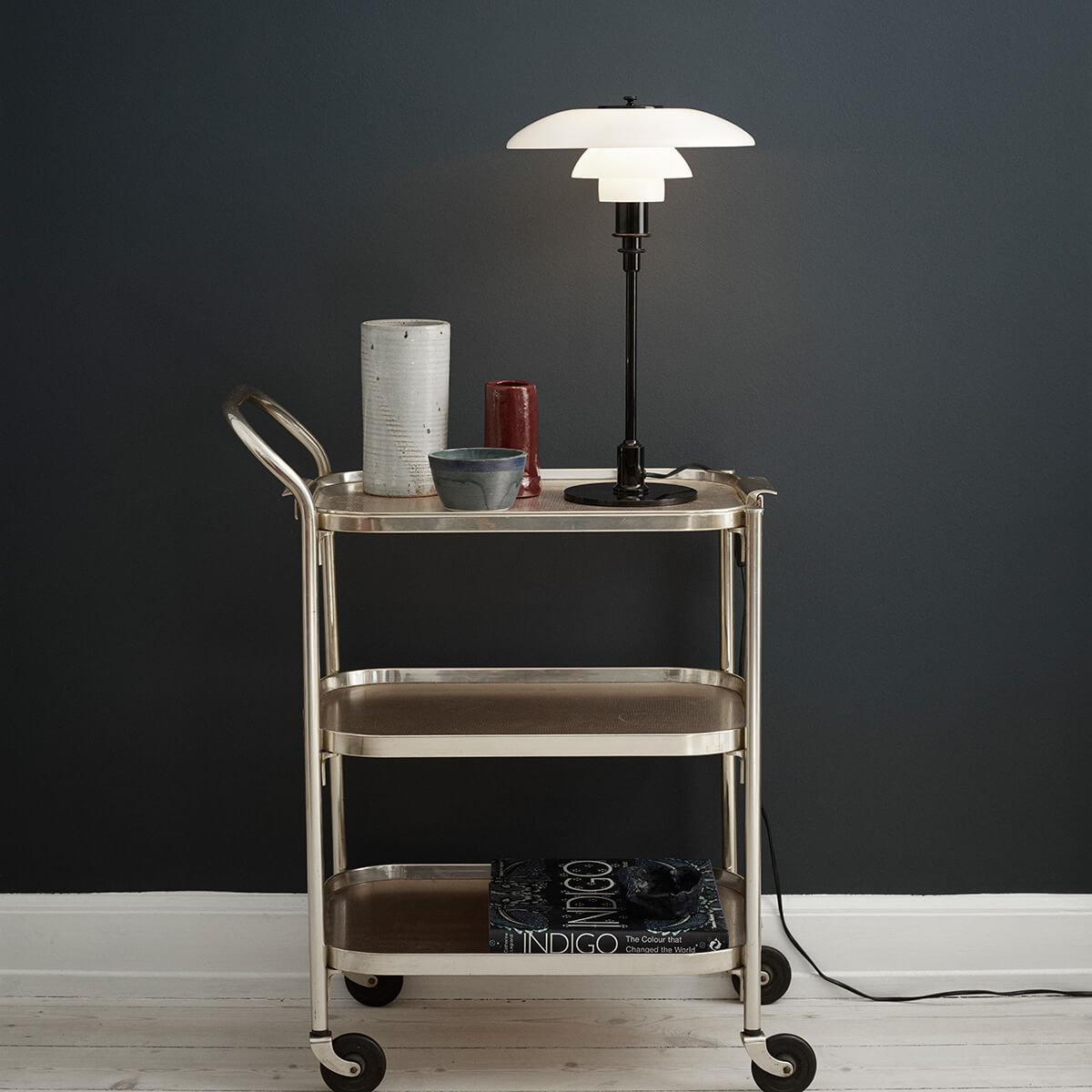 Louis Poulsen PH 3/2 Tischleuchte, schwarz metallisiert