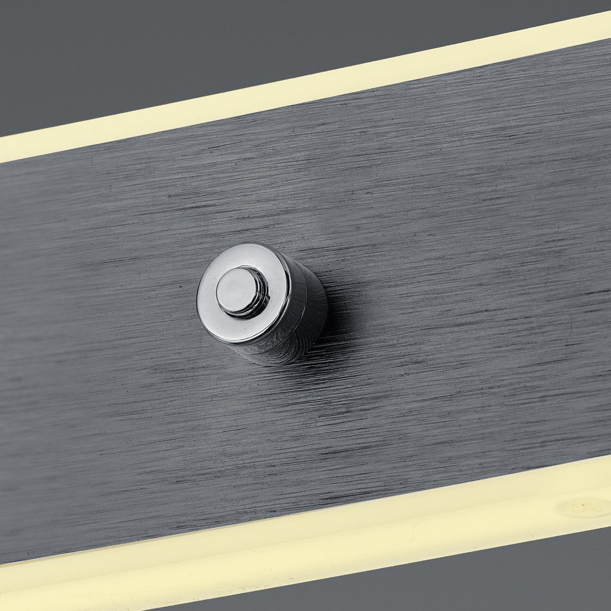 HELL Delta 20469 LED Pendelleuchte, anthrazit eloxiert, Tastdimmer