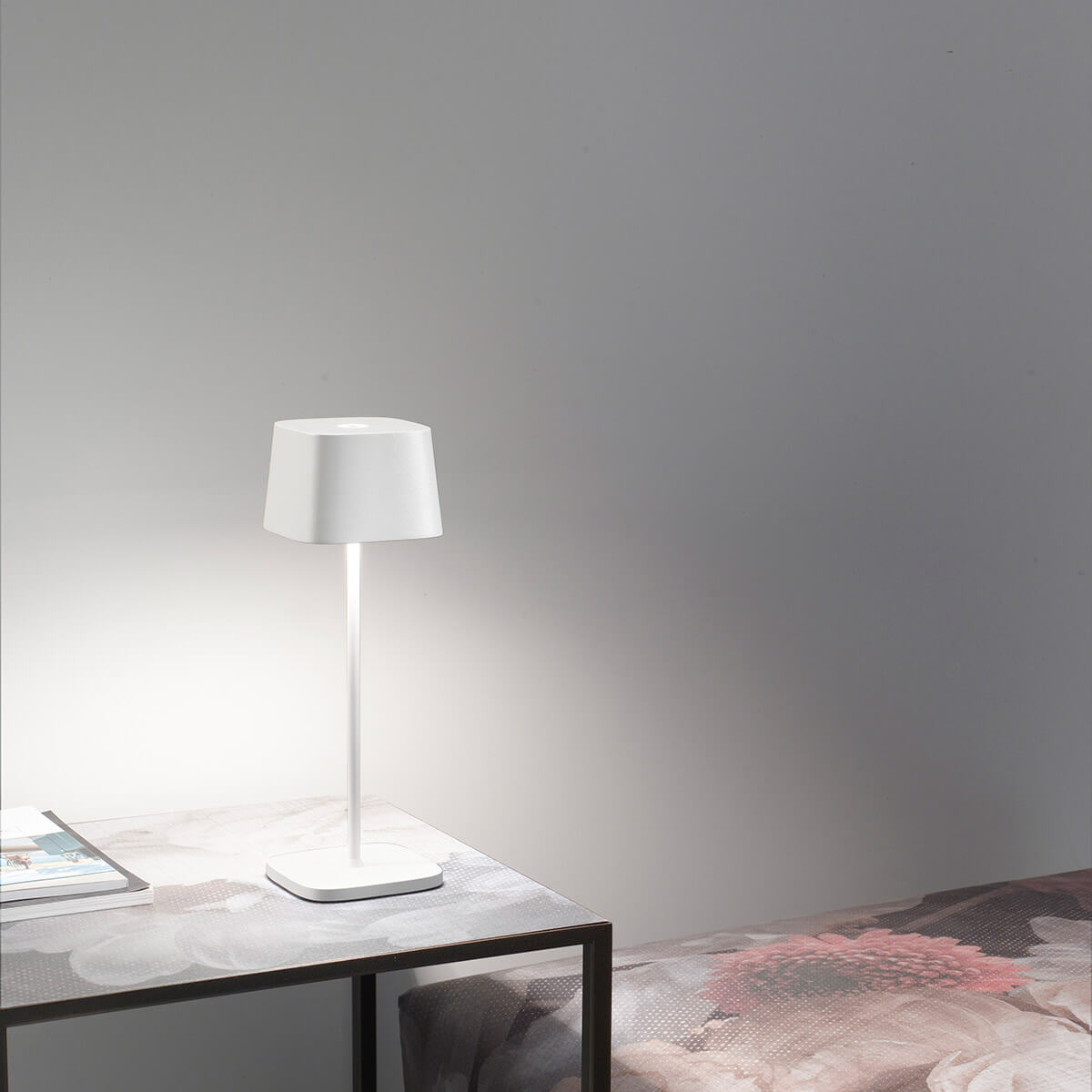 Zafferano AiLati Ofelia Pro LED Akkuleuchte, weiß