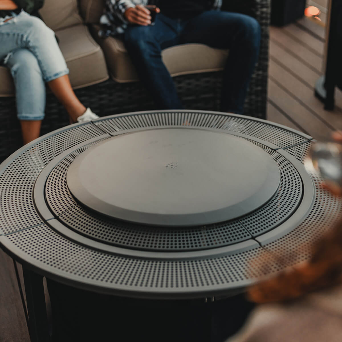 Solo Stove Surround Feuerschalentisch Deckel, small, für Ranger & Bonfire (Tisch nicht inbegriffen)