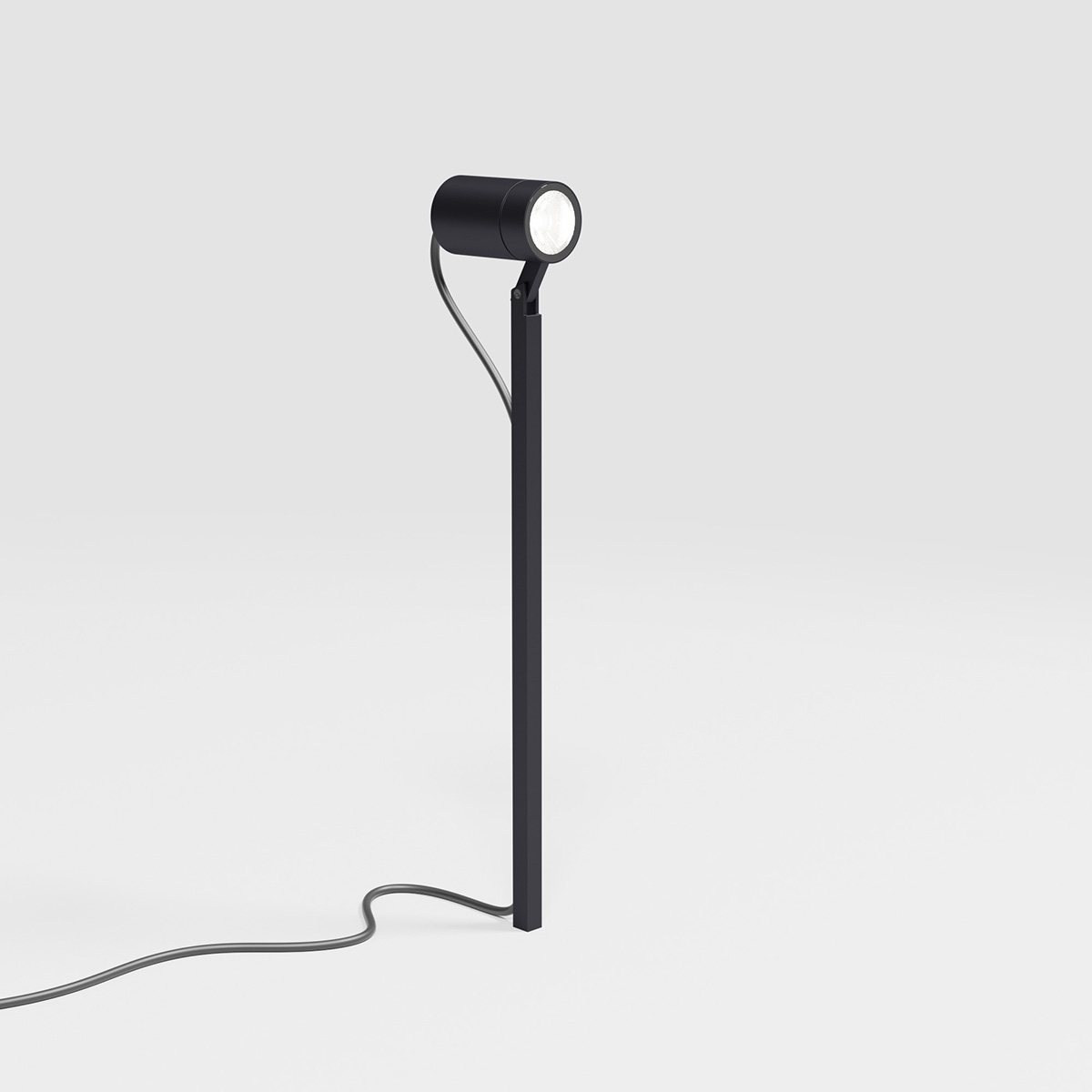 IP44.DE Piek 50 LED Spießstrahler, deep black (schwarz)