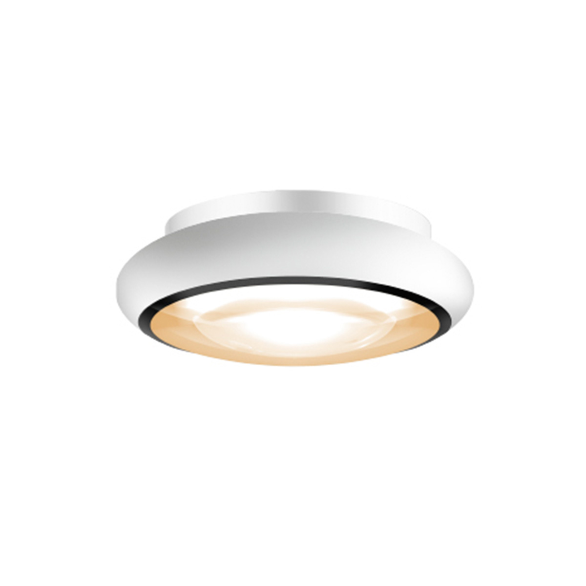 Bruck Blop Fix 60° LV C-R LED Deckenaufbauleuchte, weiß