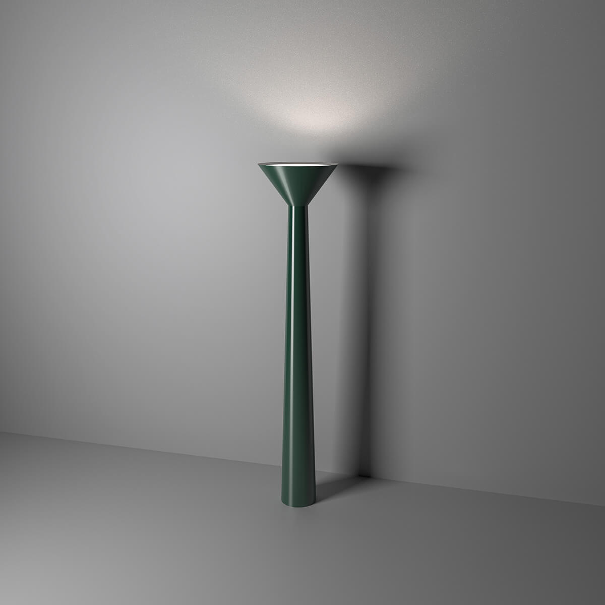 Icone Lama LED Stehleuchte, grün / weiß