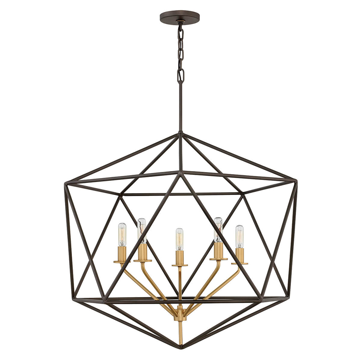5-flg., Bronze matt / metallic 