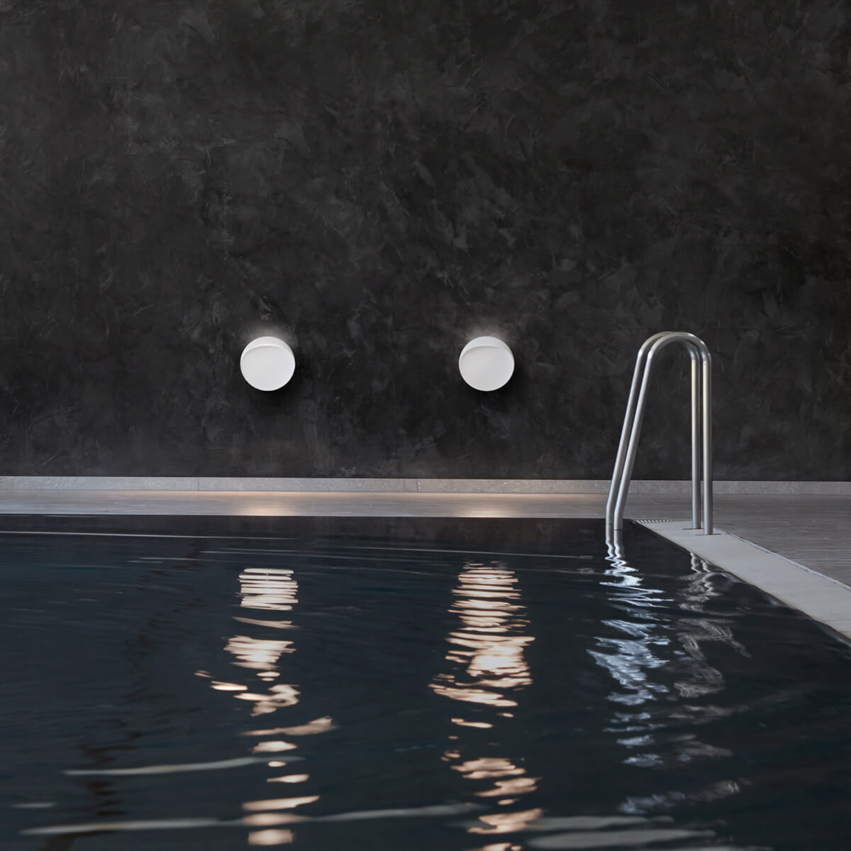 Louis Poulsen Flindt LED Wandleuchte, Ø: 20 cm, weiß