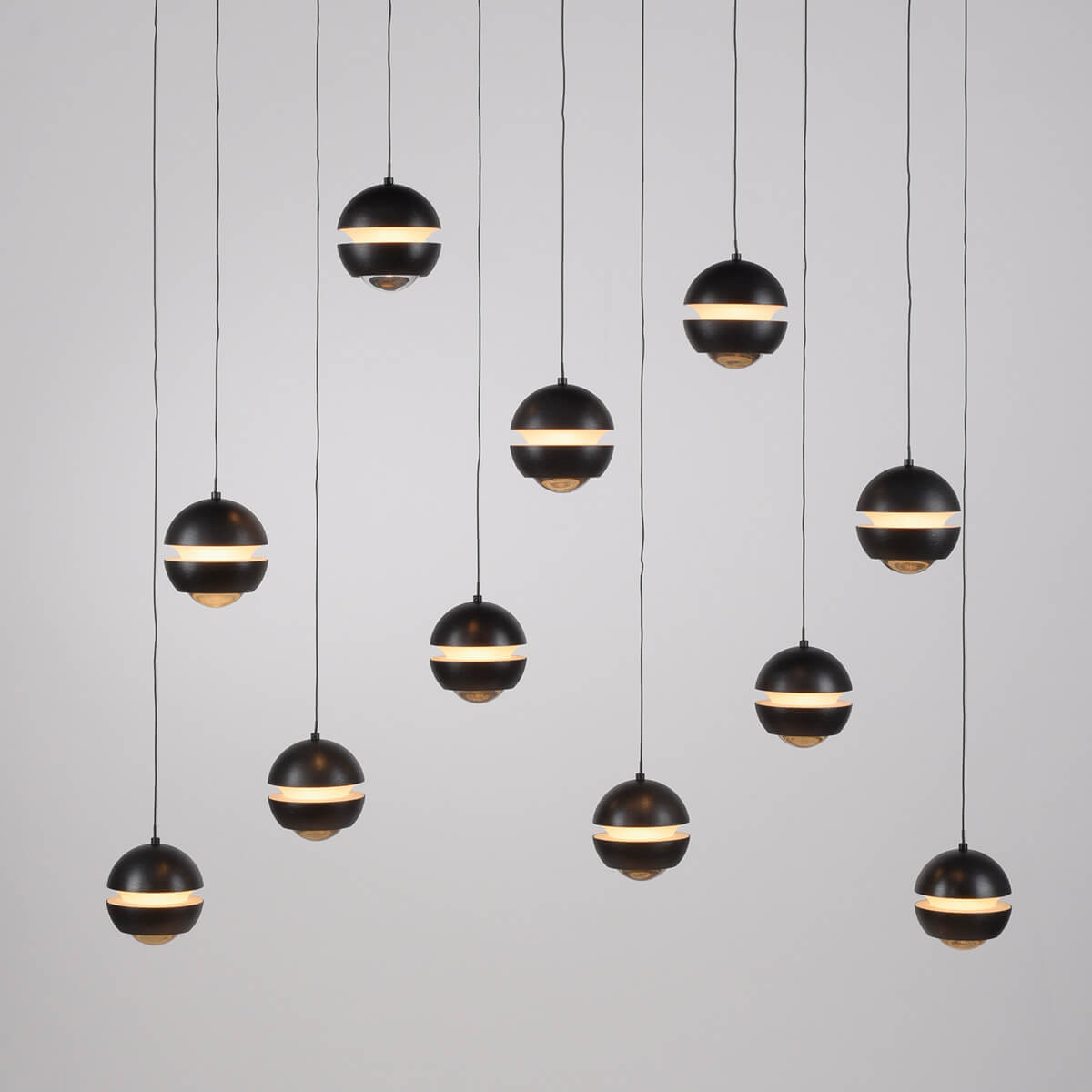 Lini LED Pendelleuchte, 11-flg.