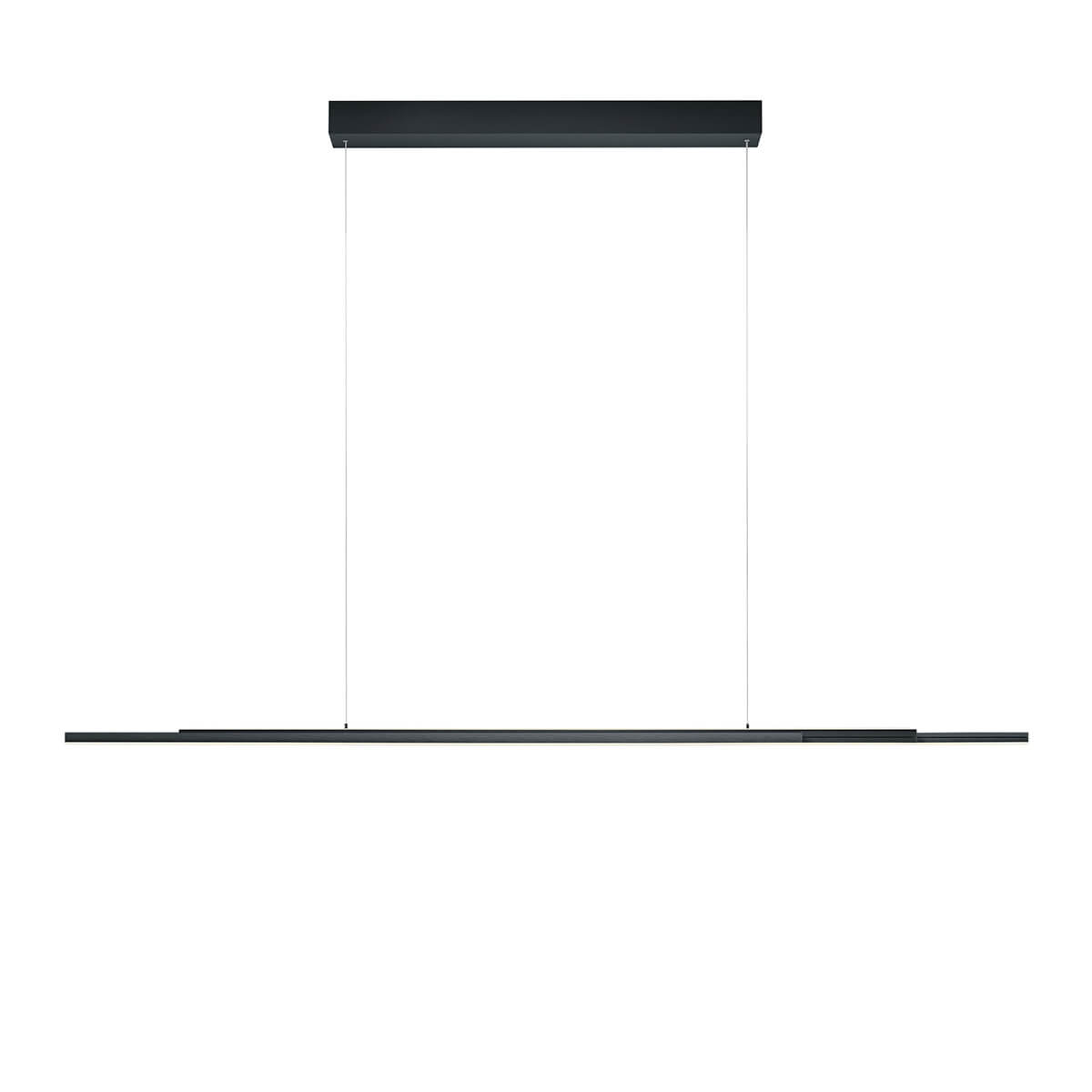 Bankamp Lightline III flex up & down LED Pendelleuchte, Tunable White & Vertical dim, anthrazit matt eloxiert