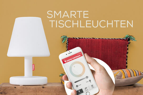 Kategoriebanner smarte Tischleuchten Kategoriebanner smarte Tischleuchten