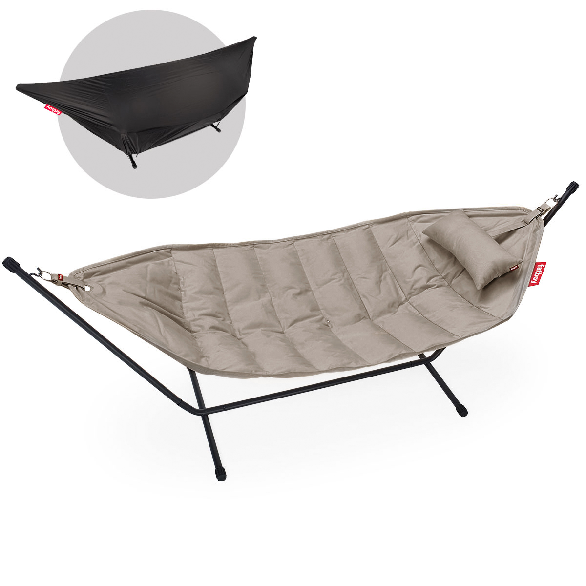 Fatboy Headdemock Superb Deluxe Hängematte, Grey taupe