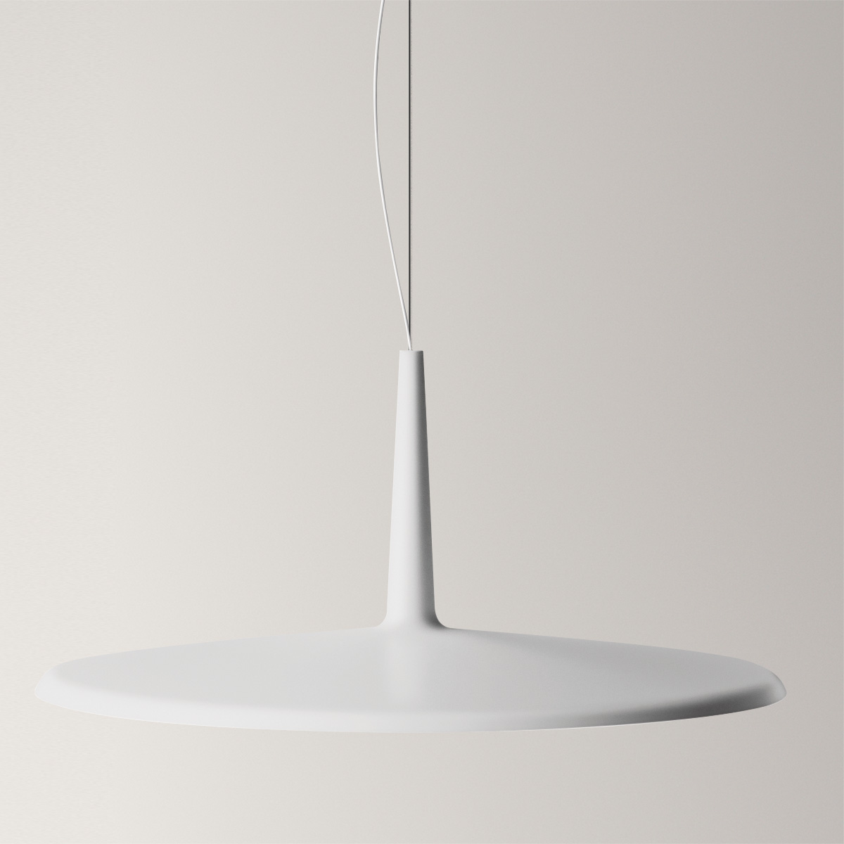 Vibia Skan 0275 LED Pendelleuchte, weiß matt