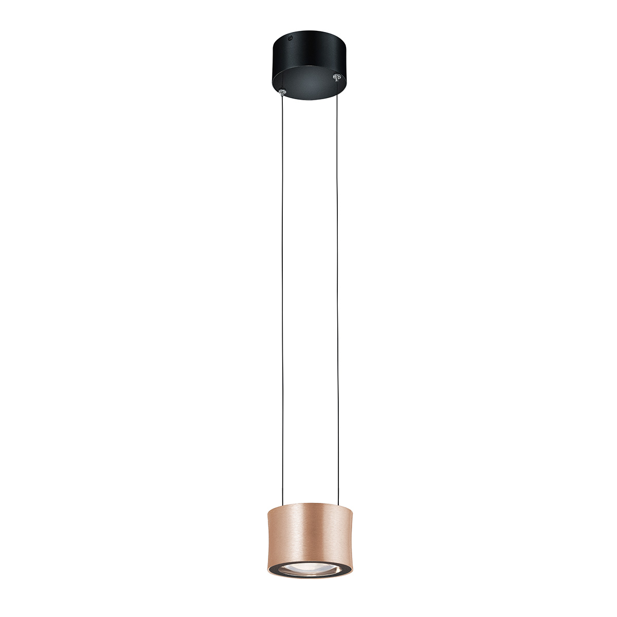 Bankamp Impulse LED Pendelleuchte, Roségold eloxiert