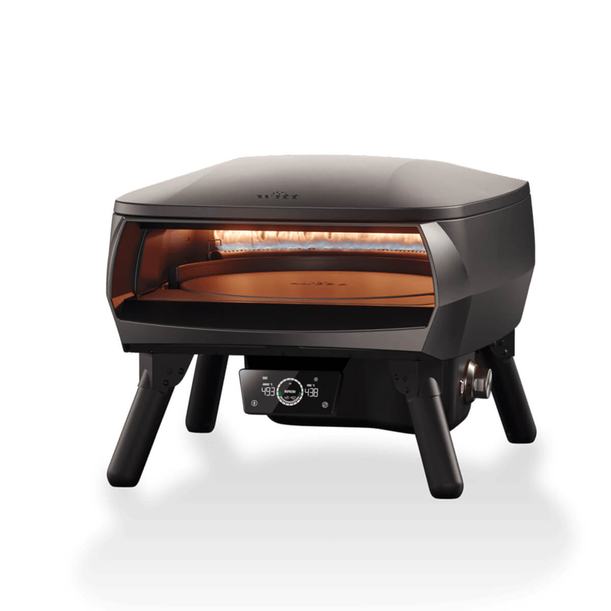 ETNA Rotante Control 13'' Pizzaofen, 4 Brenner, rotierend, mit Digitaldisplay