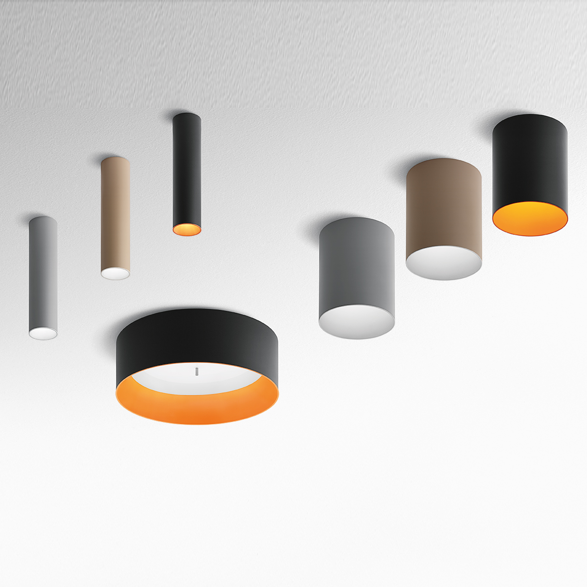 Artemide Tagora 80 Deckenleuchte, verschiedene Ausführungen