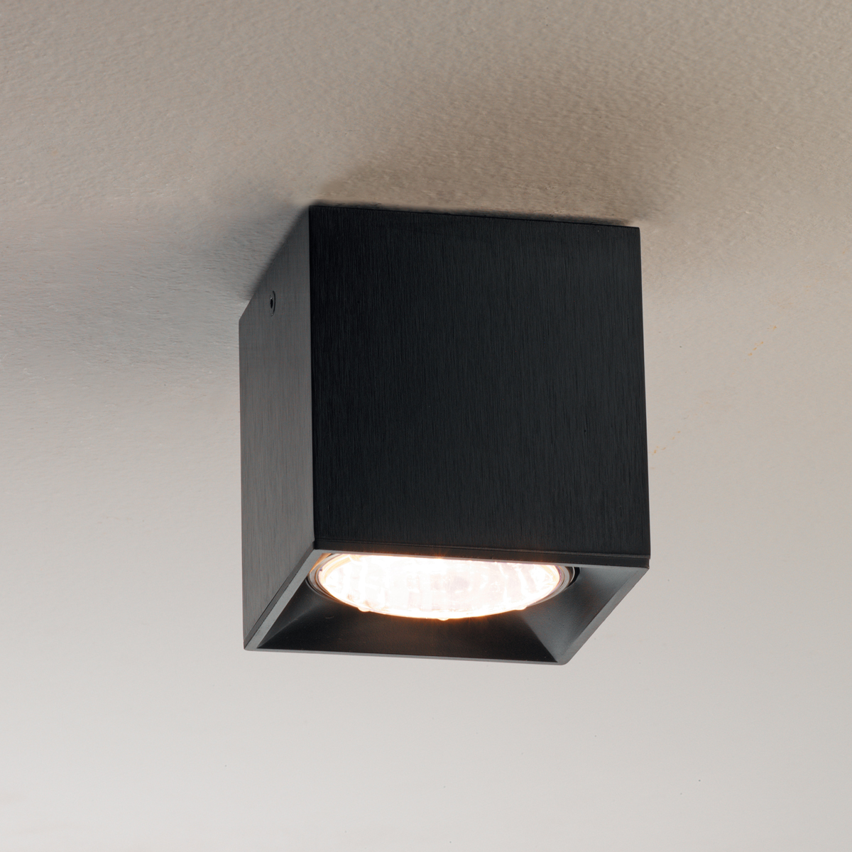 brushed satin black