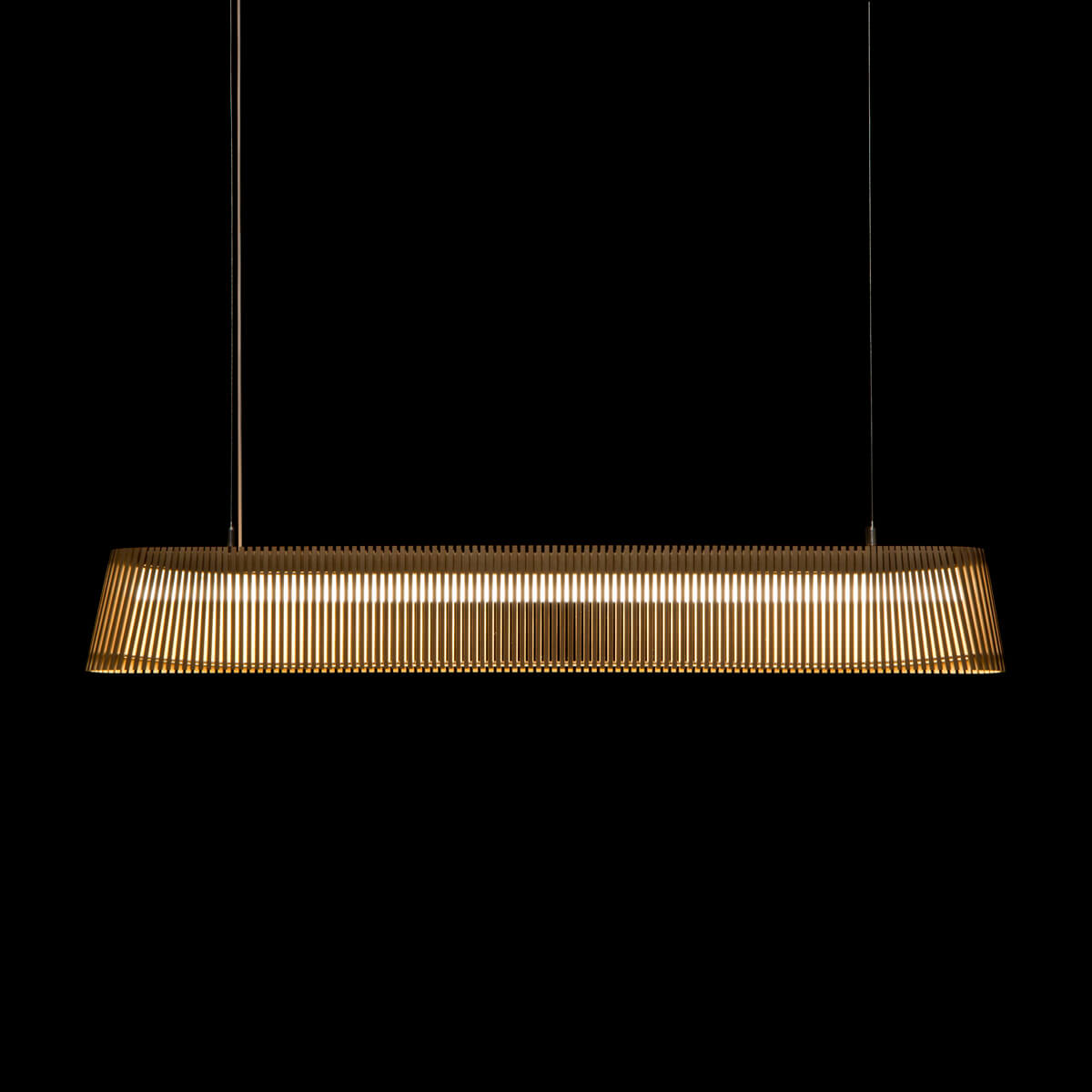 Secto Design Owalo 7000 Pendelleuchte, Birke natur, Kabel: weiß