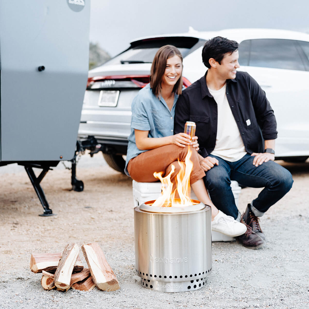 Solo Stove Ranger 2.0 Feuerschale mit Standfuß, Edelstahl