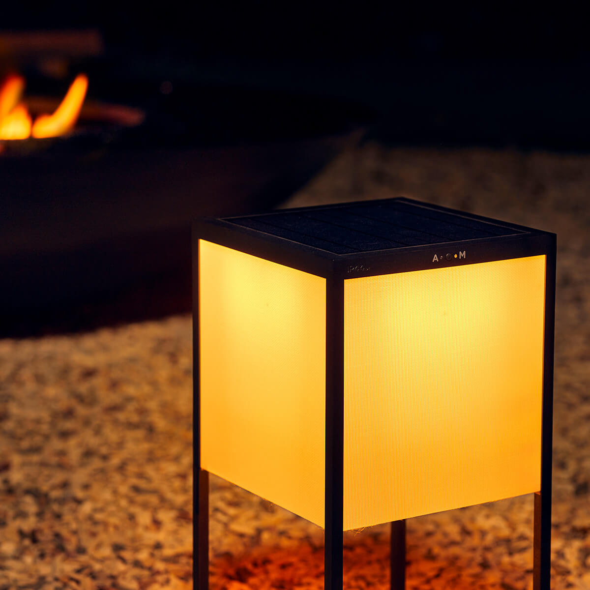 Fil LED Solarleuchte, Dim-to-Amber