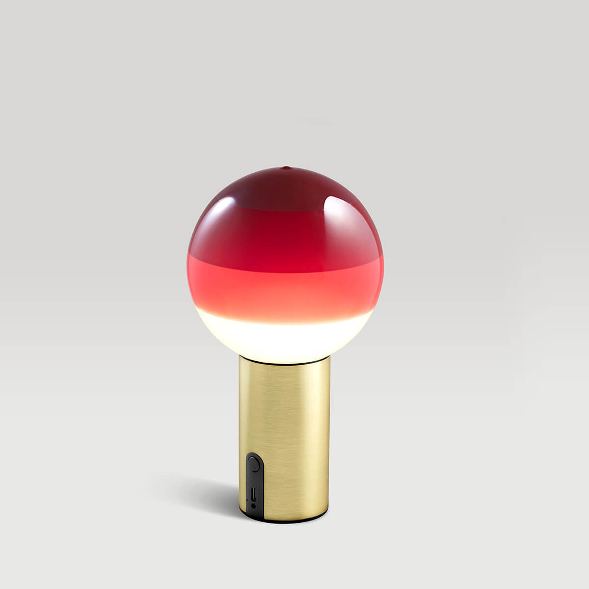 Marset Dipping Light Portable LED Akkuleuchte, Schirm: bordeaux