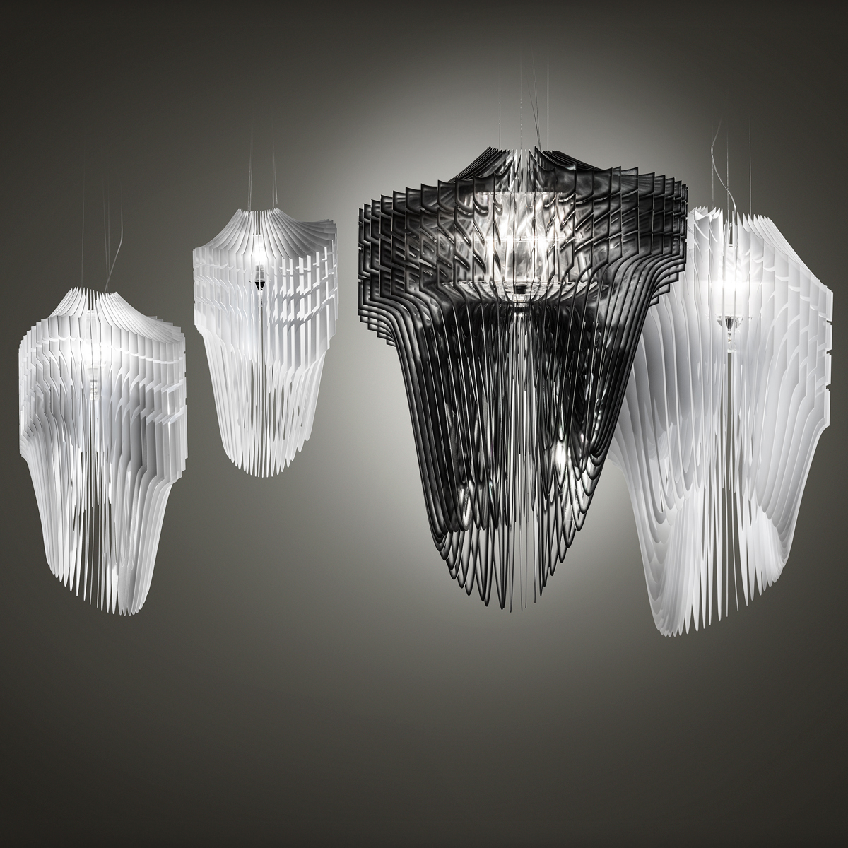 Slamp Avia und Aria Suspension, verschiedene Ausführungen