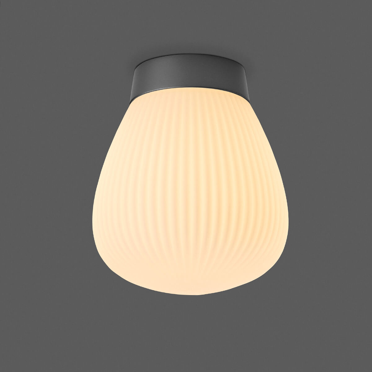 Holtkötter Plissee D Deckenleuchte, Platin