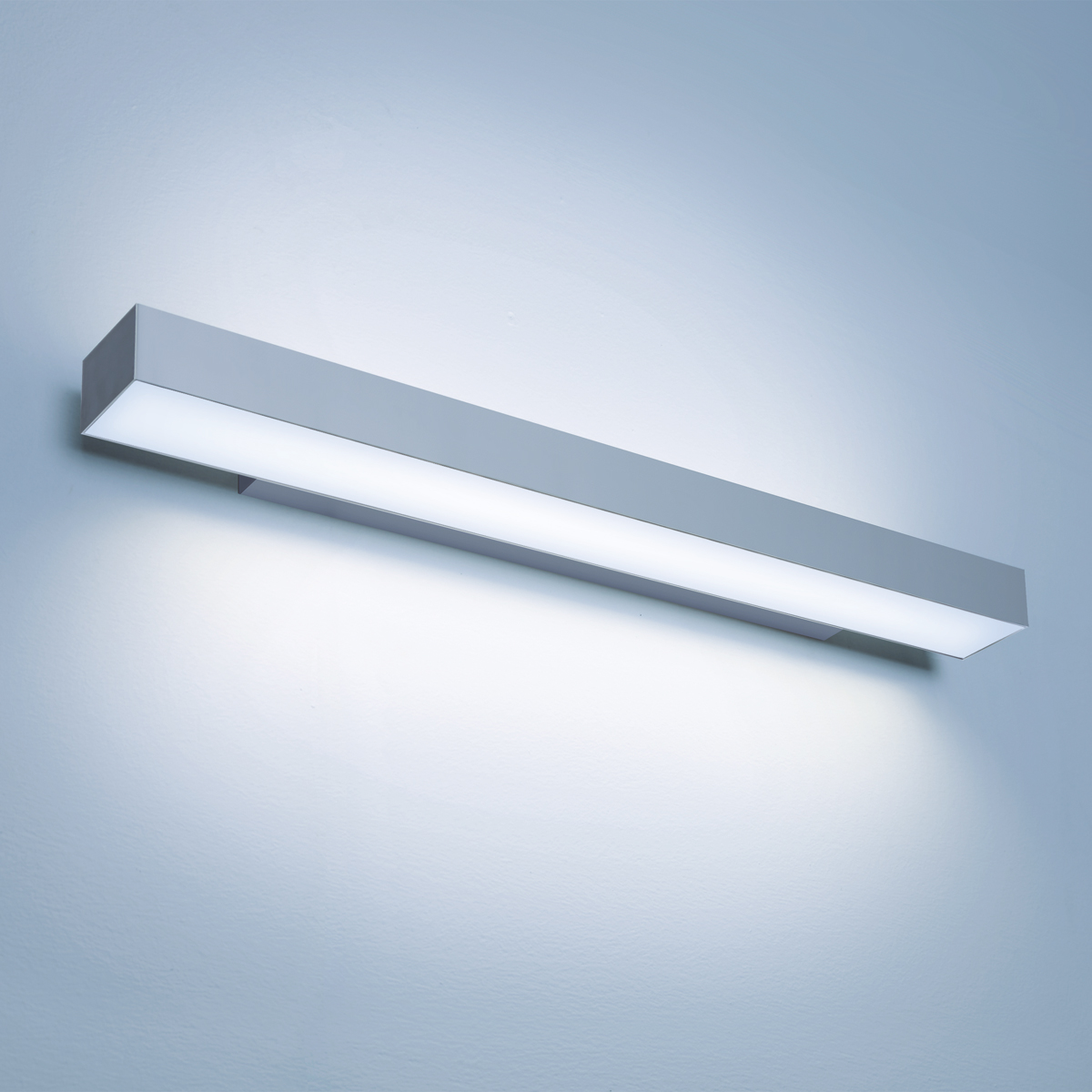 Lightnet Matric-W5 Wandleuchte, Mikroprismatik, Aluminium natureloxiert