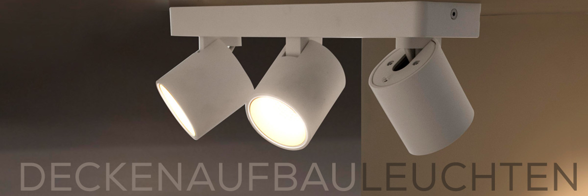 Kategoriebanner Deckenaufbauleuchten Kategoriebanner Deckenaufbauleuchten
