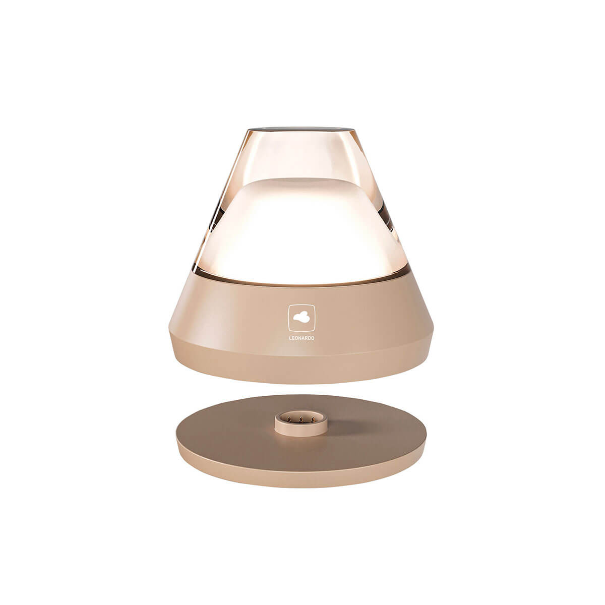 Leonardo Salerno RGB LED Akkuleuchte, Sand