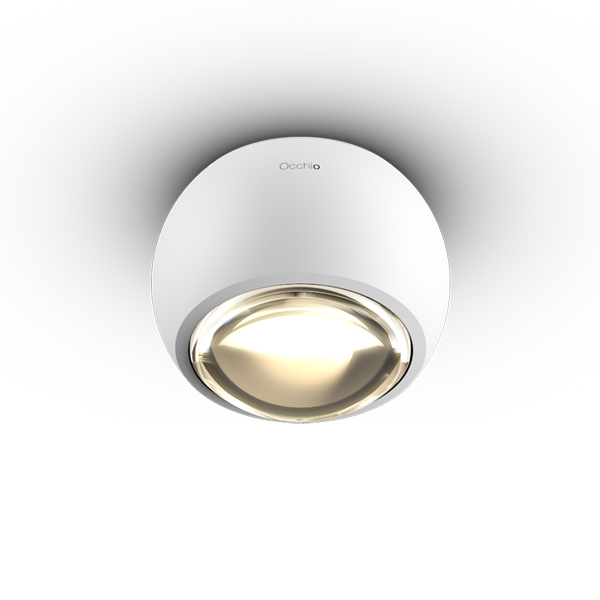 Occhio io alto v Volt C LED Deckenstrahler, 2700 K, weiß matt