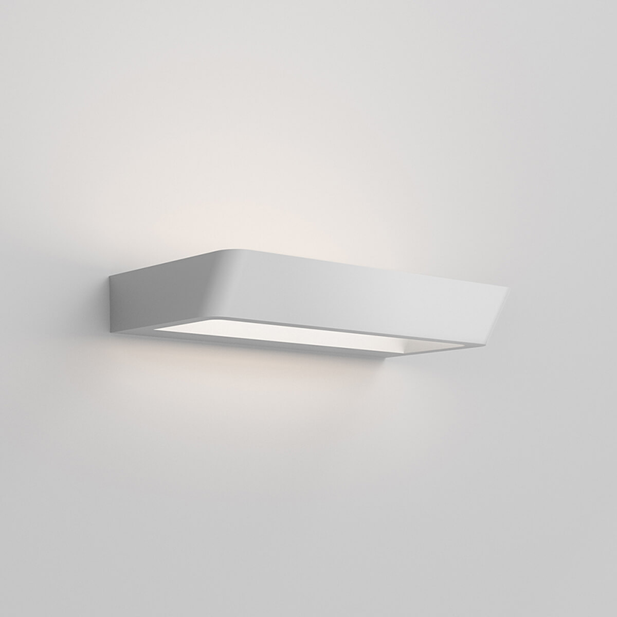 Rotaliana Belvedere W2 LED Wandleuchte On/Off, 3000 K, silberfarben