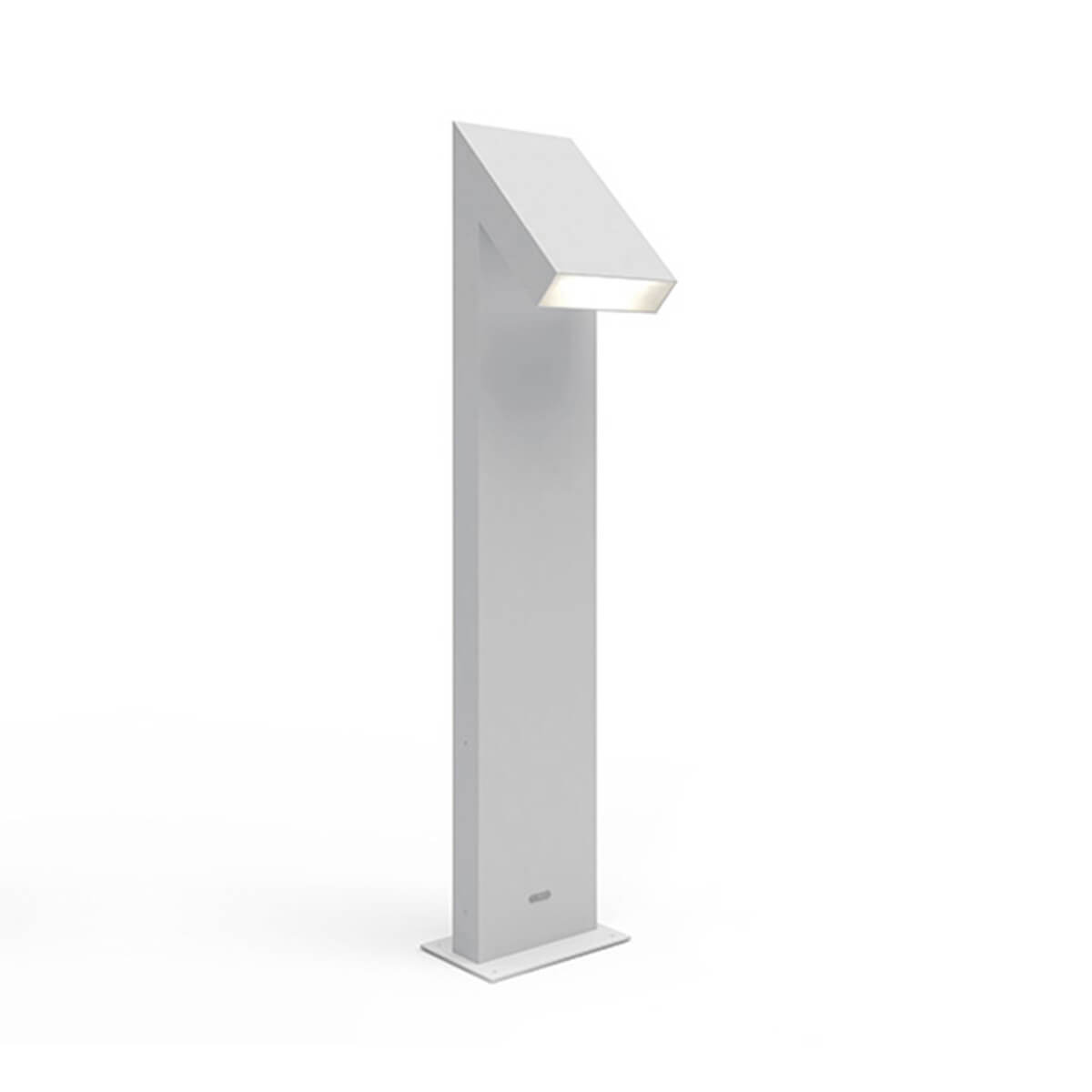 Artemide Outdoor Chilone LED Pollerleuchte, Höhe: 90 cm, hellgrau