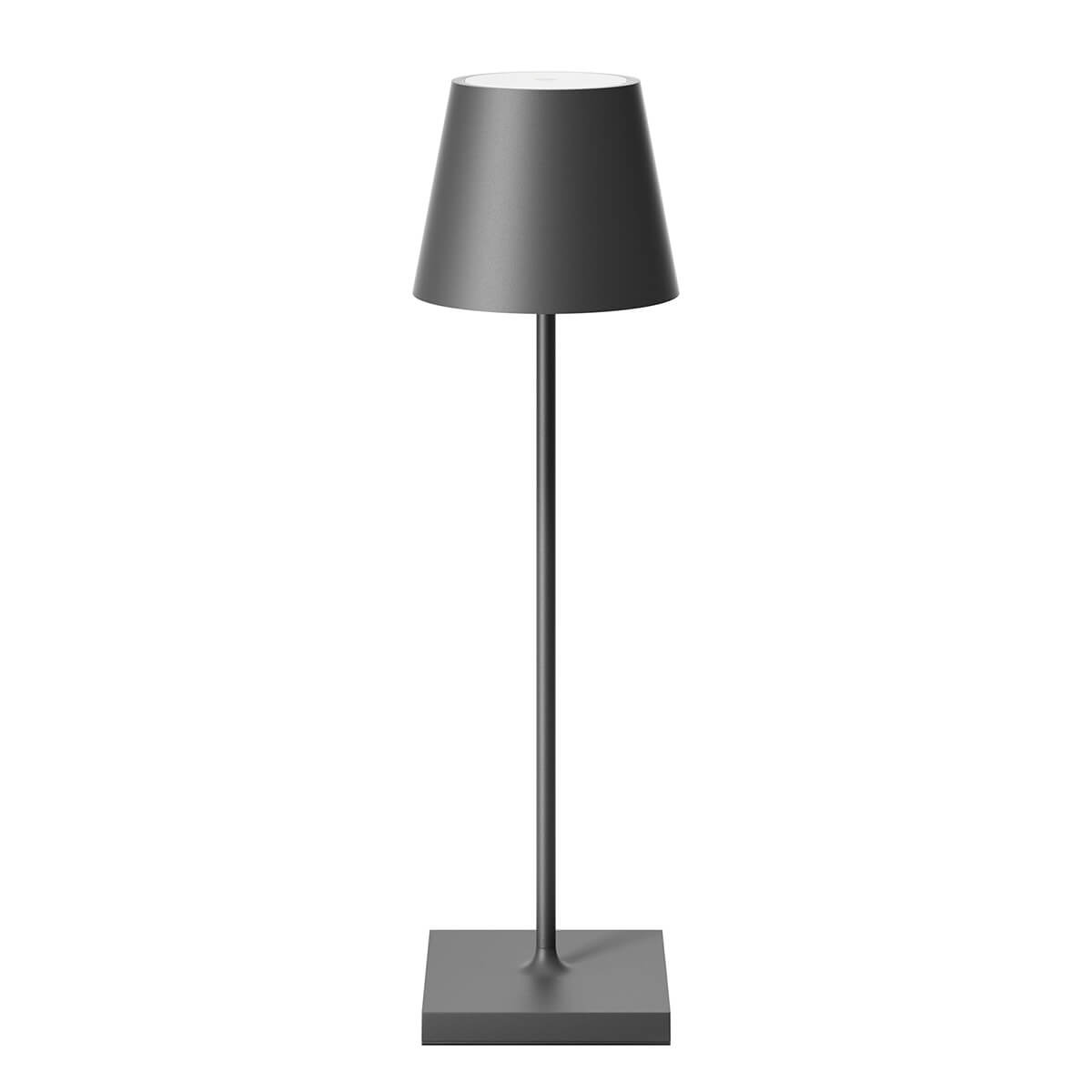 Nuindie LED Akkuleuchte, Flex-Mood, graphitgrau