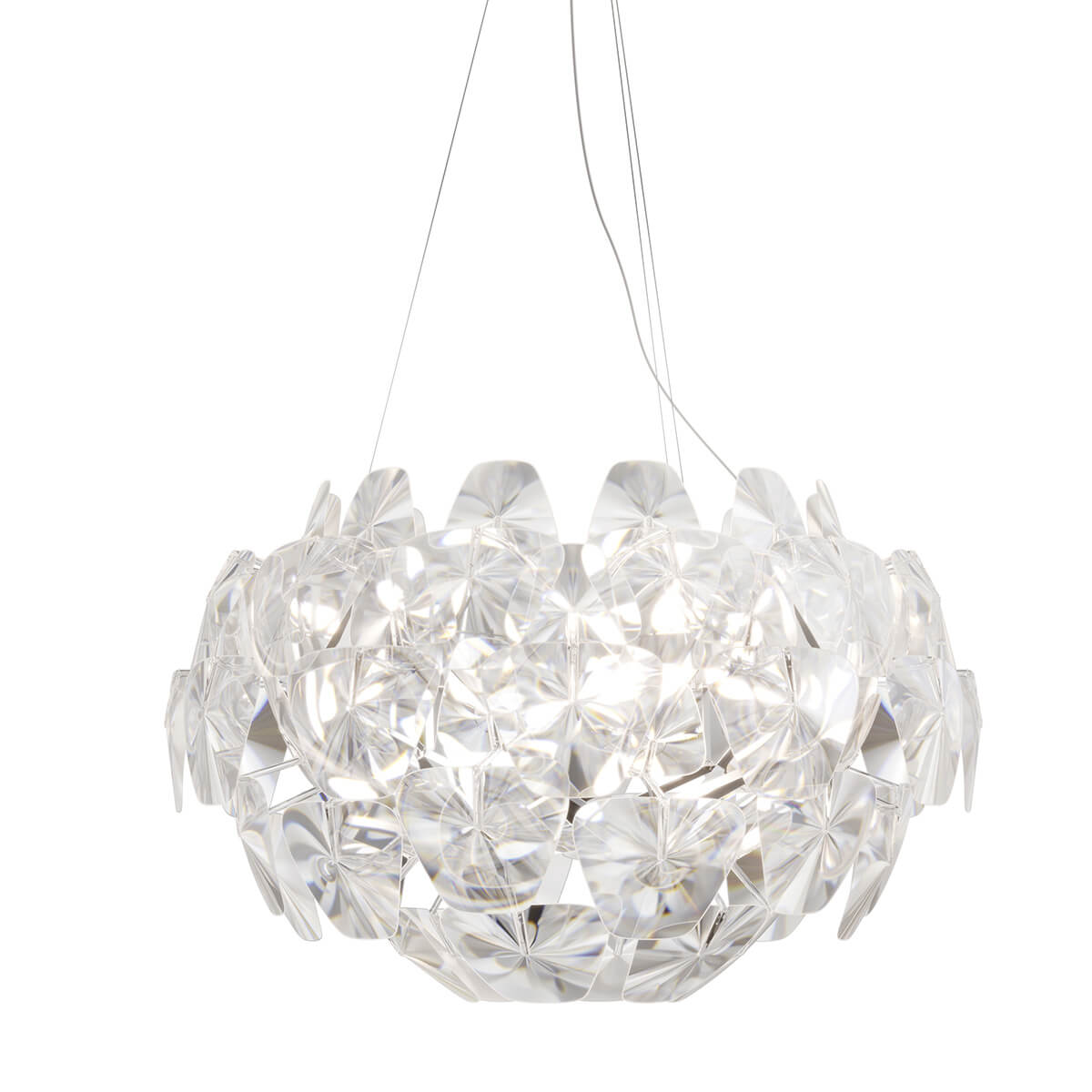 Luceplan Hope Sospensione, Ø: 110 cm, transparent
