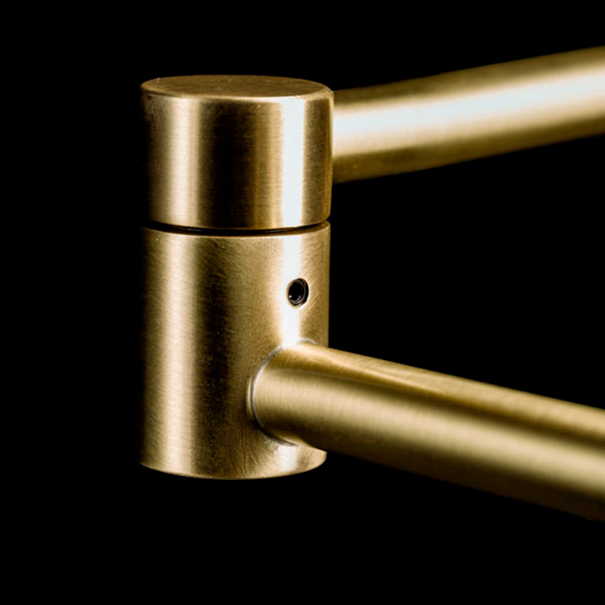 Holtkötter 2527 Leseleuchte, Messing matt