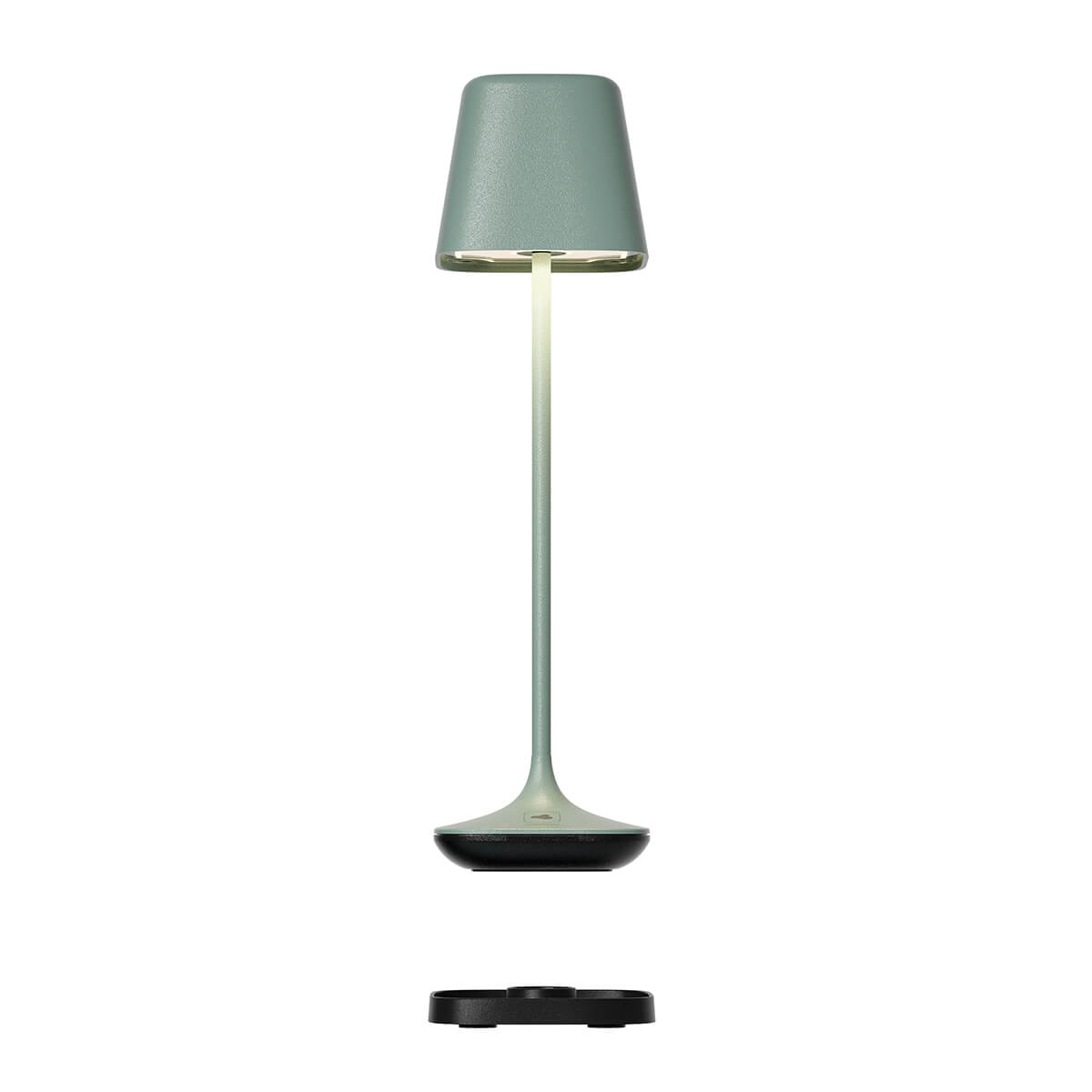 Leonardo Capri RGB LED Akkuleuchte, olivgrün