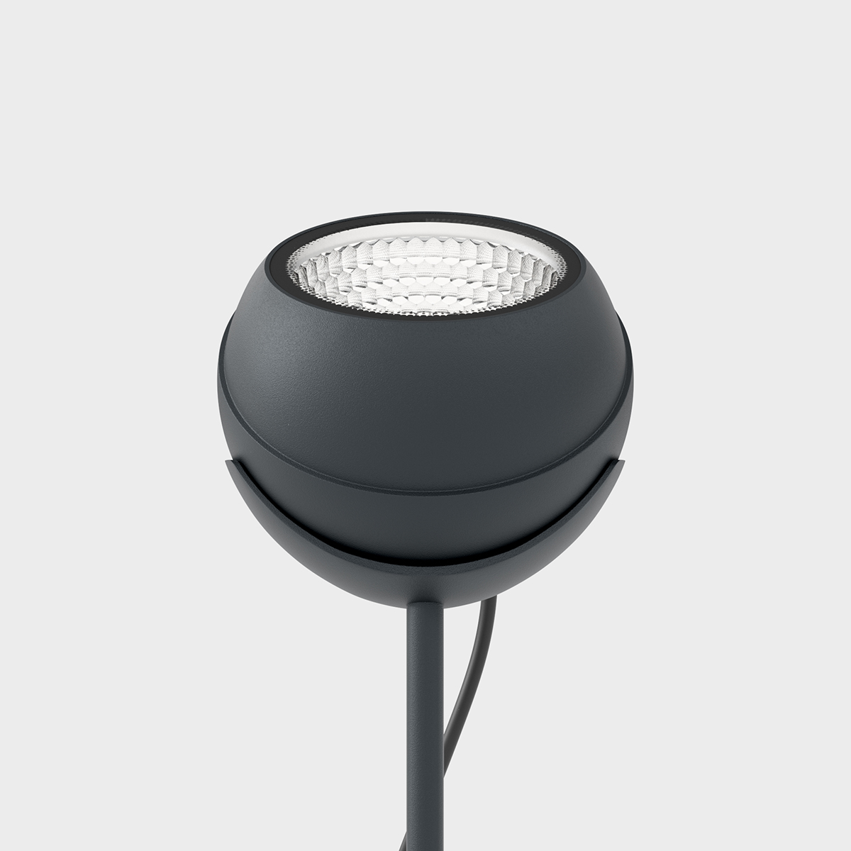 IP44.DE Shot LED Bodenleuchte mit Tee-Erdspieß, 4 W, anthracite (anthrazit)