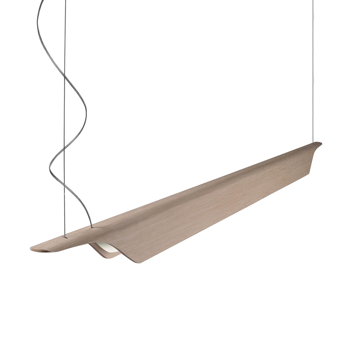 Foscarini Troag Media MyLight LED Sospensione, naturale (natur)