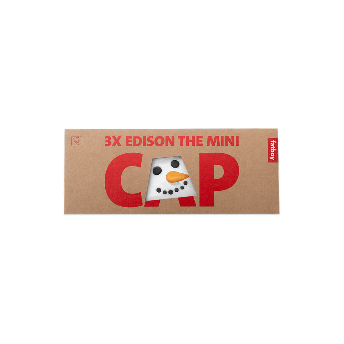 X-mas Mini Cappie Snowmen, 3er-Set, für Edison the Mini