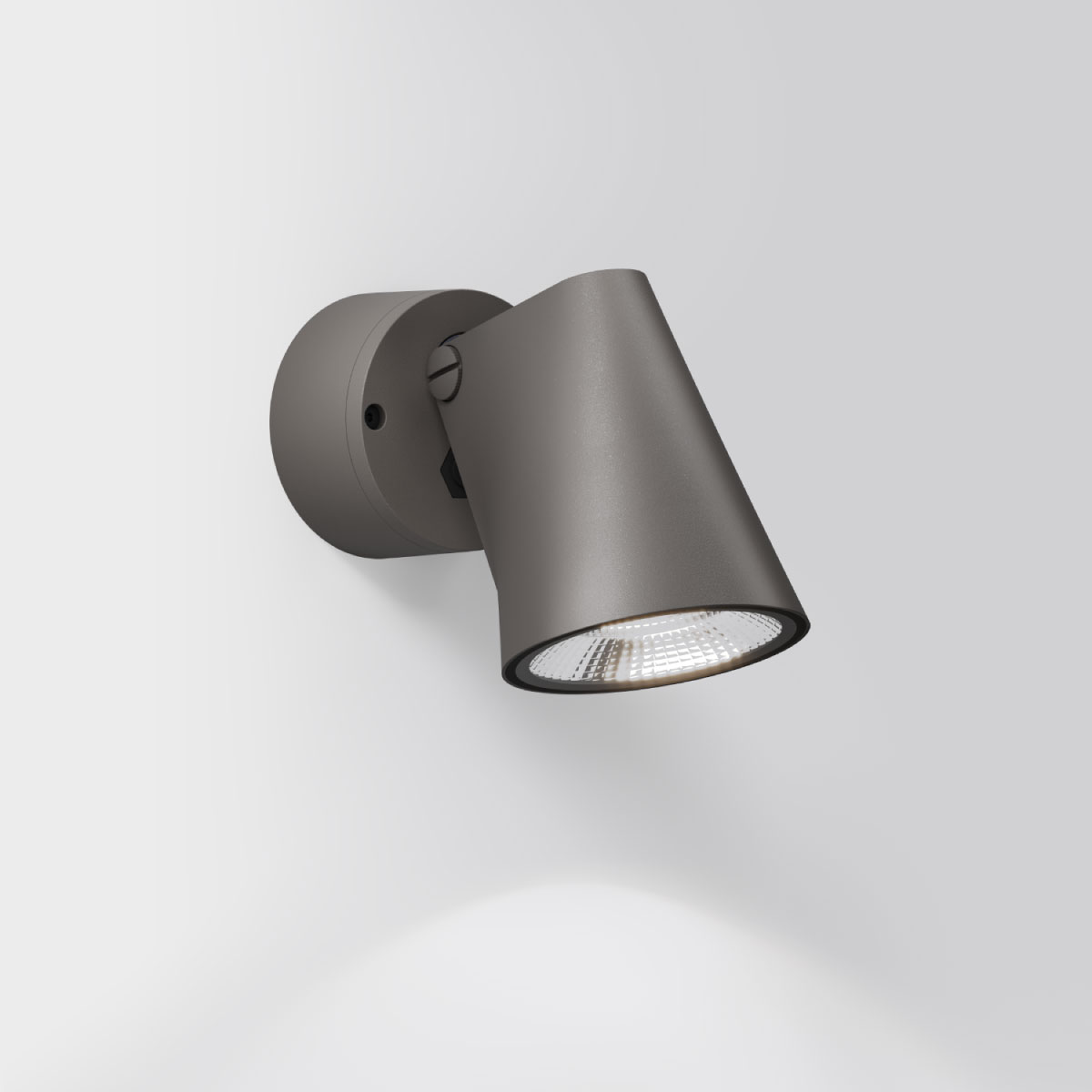 IP44.DE Stic LED Außenwand- / Decken- / Bodenleuchte, cool brown (braun)