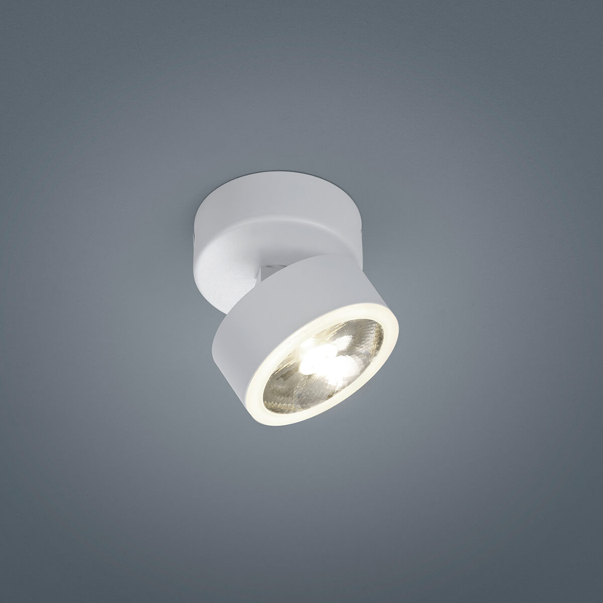 Helestra Pax LED Deckenstrahler, 1-flg., weiß matt