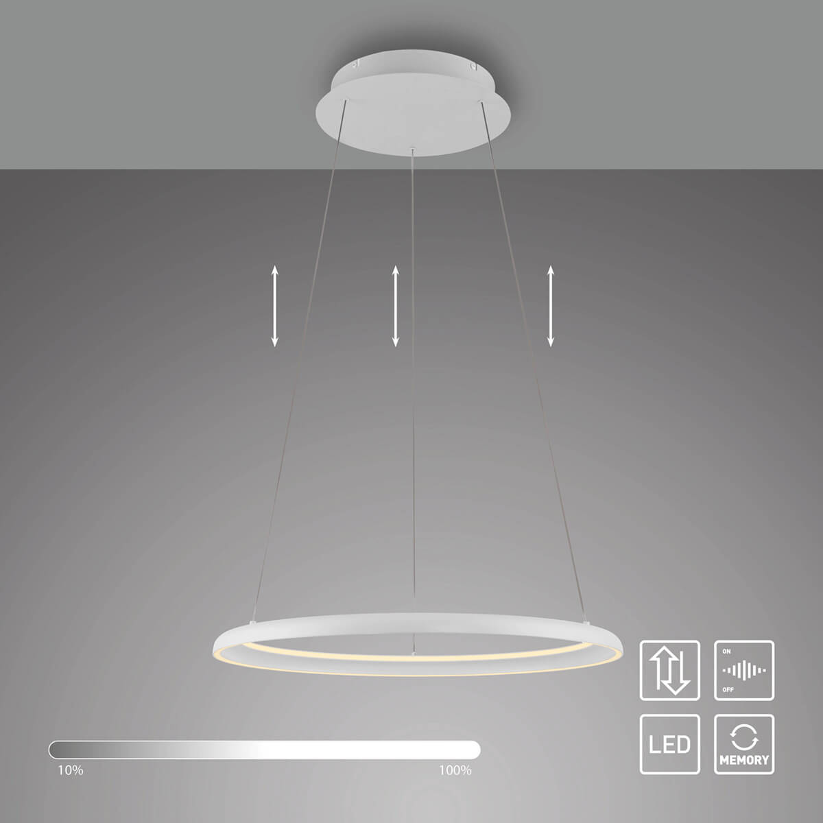 Quillo LED Pendelleuchte
