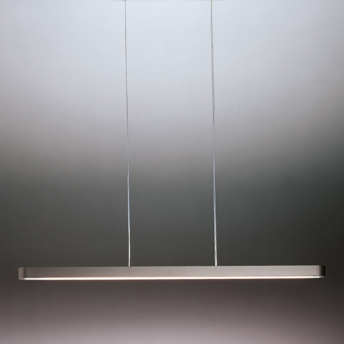 Artemide Talo 150 Sospensione LED, silbergrau