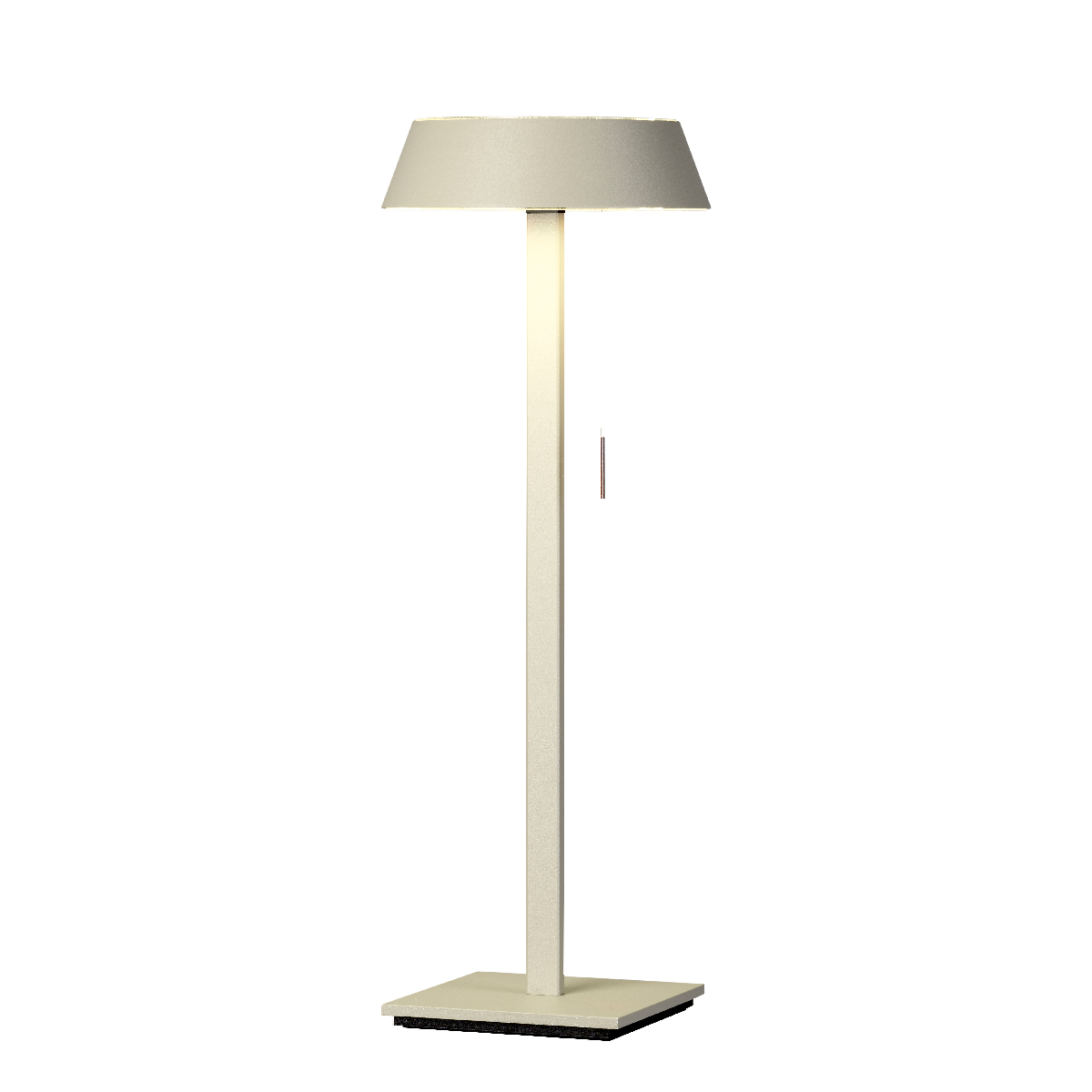 Oligo Glance LED Tischleuchte, gerade, cashmere