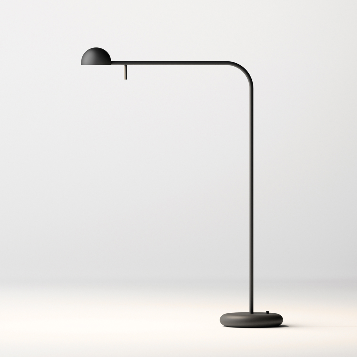 Vibia Pin 1655 LED Tischleuchte, schwarz matt