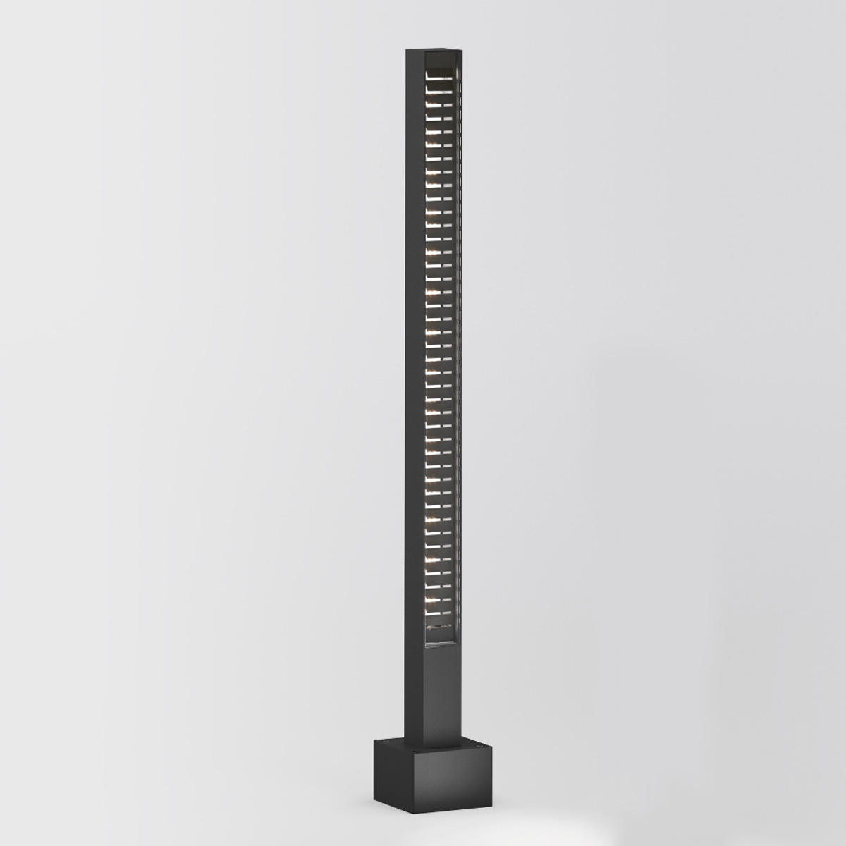 IP44.DE Lin LED Pollerleuchte, Höhe: 76 cm, deep black (schwarz)