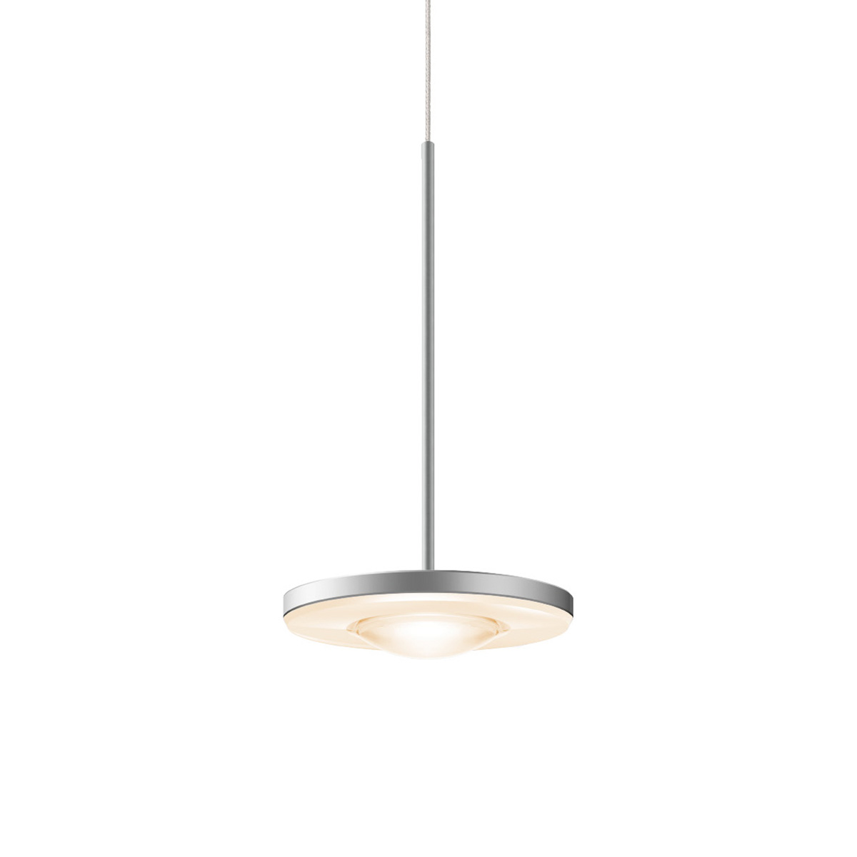 Bruck Euclid 80° AC S LED Pendelleuchte, Chrom matt