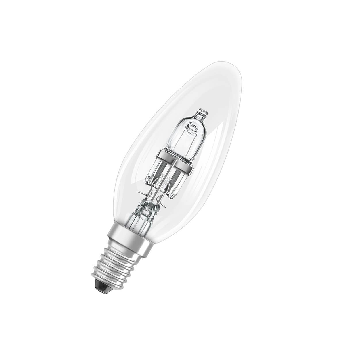 Halogen Eco Classic Kerze 230 V E14 klar, 28 W, 2800 K, dimmbar