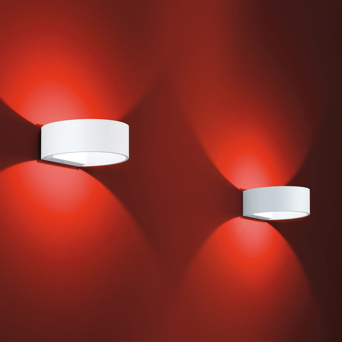 Helestra Fosca LED Wandleuchte, weiß matt