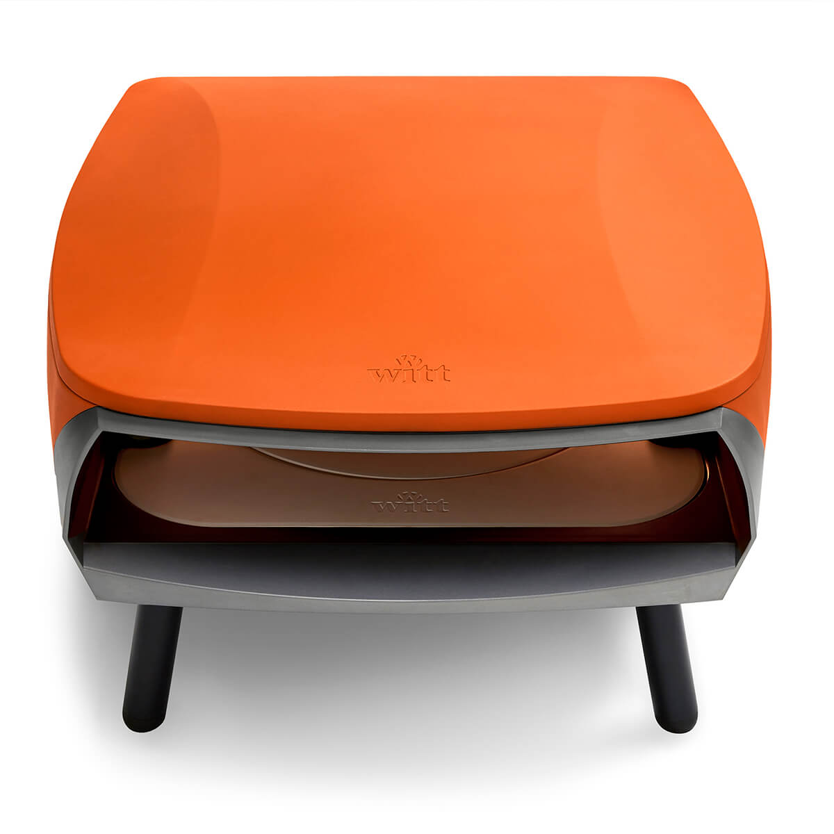 Witt ETNA Rotante Pizzaofen, 2 Brenner, rotierend, orange matt