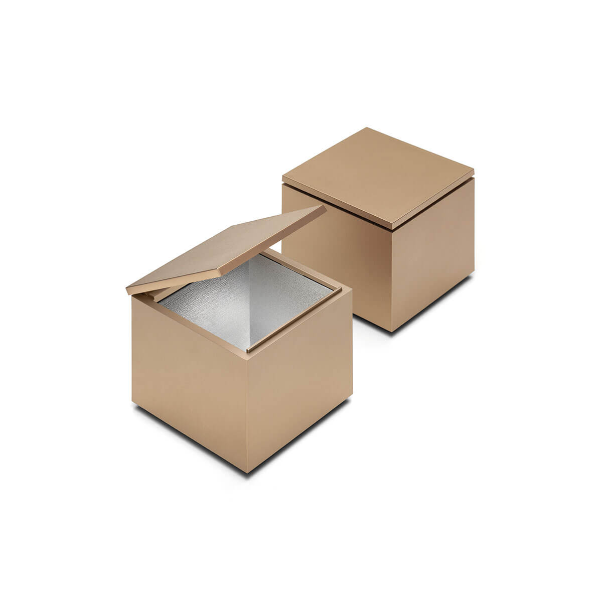Cini & Nils Cuboluce wireless LED Akkuleuchte, mattgold